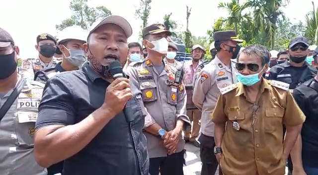 APHR Demo PT.EUP, Kehadiran Ujang DPRD Di Pertanyakan