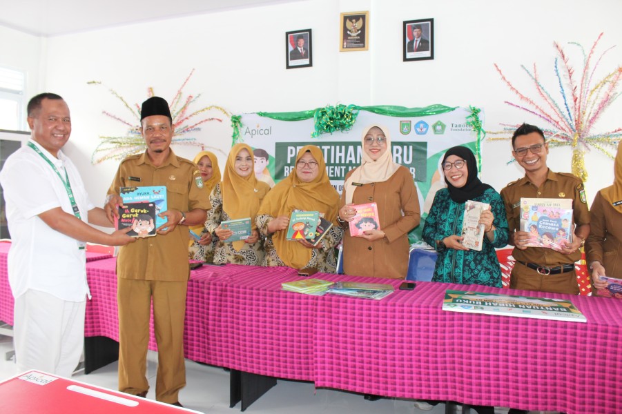 Tingkatkan Mutu Pembelajaran Dasar; Apical Group dan Tanoto Foundation Gelar Pelatihan Guru di Dumai