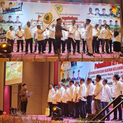 Ikatan Keluarga Pesisir Selatan (IKPS) Riau Periode dan Dewan Perwakilan Daerah (DPD) IKPS Dumai Periode 2023-2028 Resmi di lantik