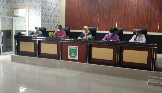Jurnalis Kota Dumai Agus Sanjaya,S,Pd Sosialisasikan Program Jurnal Literasi Dengan Dinas Pendidikan Kota Dumai