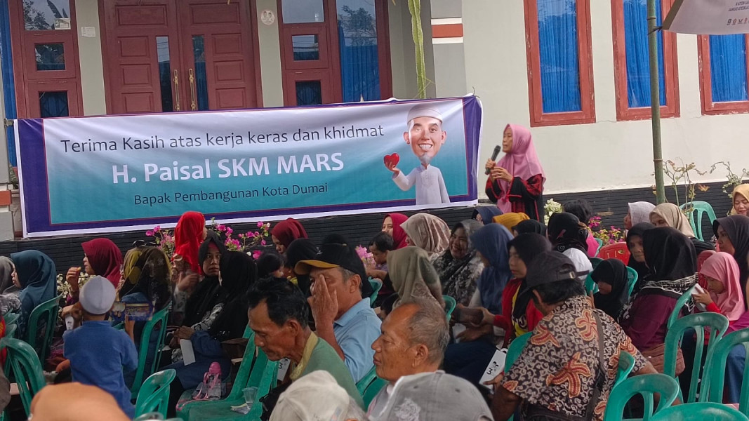 Pasangan Calon H Paisal, SKM, Mars dan Wakilnya Sugiyarto Disambut Antusias dan Penuh Kekeluargaan