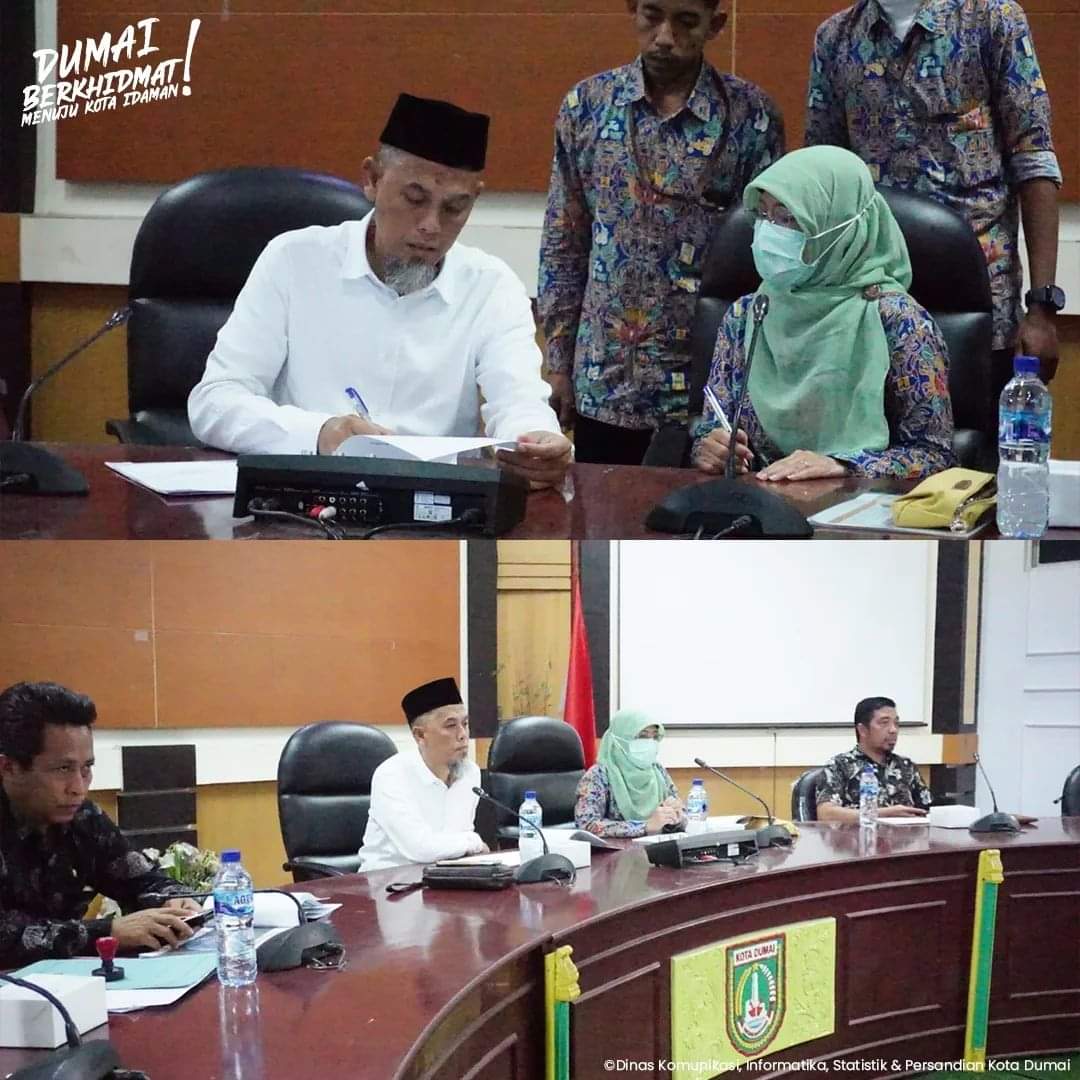 Walikota Dumai H. Paisal Berharap Dengan Telah di Bangunnya Jalan Parit Kitang Mobil Truk CPO Akan Melewati Jalan Tersebut