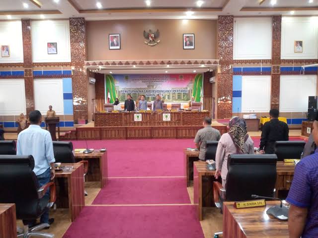 DPRD Rohil Tutup Masa Sidang Pertama Tahun 2024