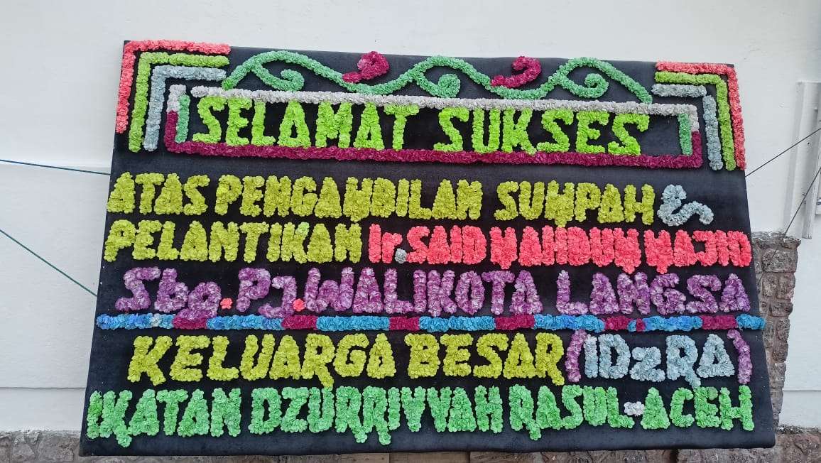Ketum Dan Segenap Keluarga IDZRA Mengucapkan Selamat Kepada Ir.Said Madun Majid