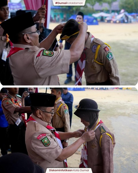 Wakil Wali Kota Dumai Sugoyarto Membuka Perkemahan Jumat Sabtu Minggu