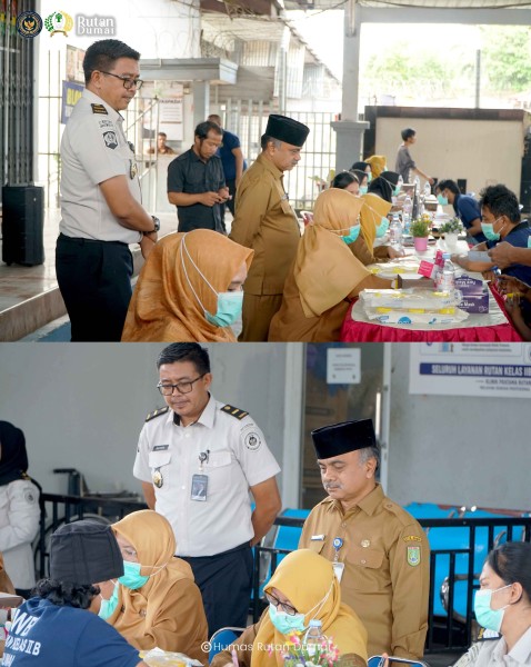 Kadinkes Dumai Pantau CKG dan Tracing TB bagi Warga Binaan Rutan Dumai