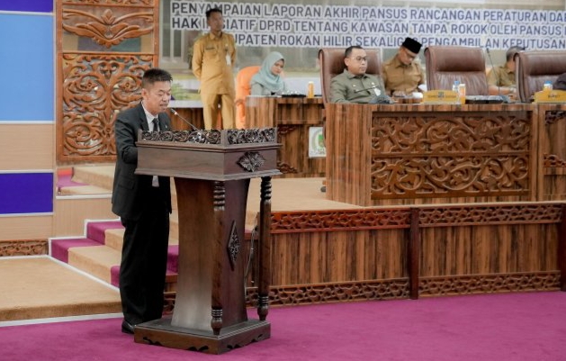 DPRD Rohil Gelar Paripurna Bupati Rohil Sampaikan Lkpj 2023 Kepada DPRD