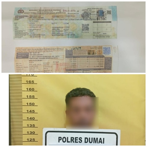 Polsek Sungai Sembilan Ungkap Kasus Penggelapan Sepeda Motor, Pelaku Diamankan di Sinaboi.