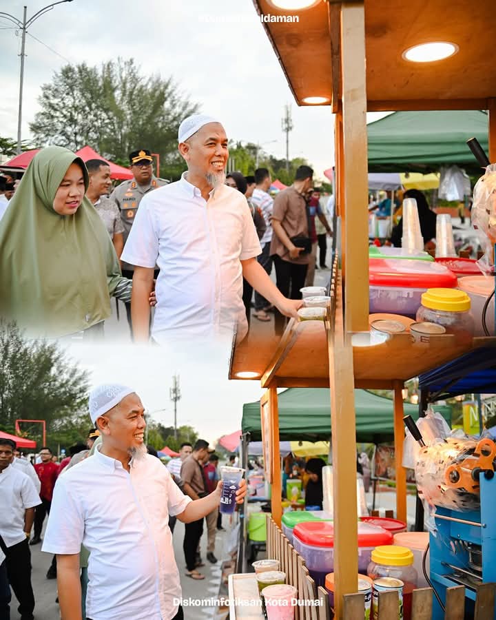 406 Pelaku Usaha Mikro Kecil dan Menengah (UMKM) Asli Kota Dumai Membuka Gerai Pada Pasar Ramadhan
