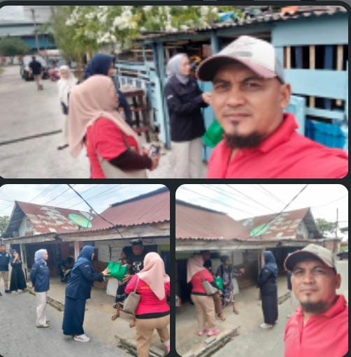 Momen Berbagi Berkah di Bulan Suci  Ramadhan  1447 H  Hotel Patra Bersama LPMK Buluh Kasap Berbagi Sembako.