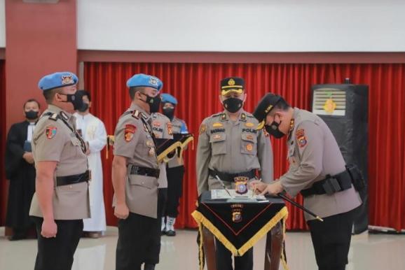 Kapolda Irjen Iqbal Pimpin Sertijab 4 Pejabat Utama Dan 2 Kapolres Jajaran Polda Riau