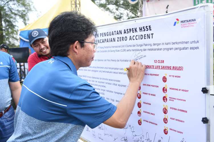 Tetap Berkomitmen Jaga Budaya Safety, PT KPI RU Dumai Tutup Rangkaian Bulan K3