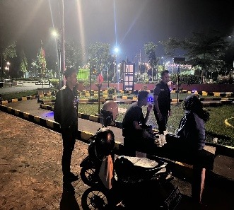 Kapolres Dumai Melaksanakan Kegiatan Rutin Dengan Sasaran Premanisme dan Genk Motor