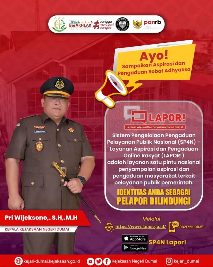 Kejaksaan Negeri Dumai Mempermudah Sistim Pengelolaan Pelayanan Publik