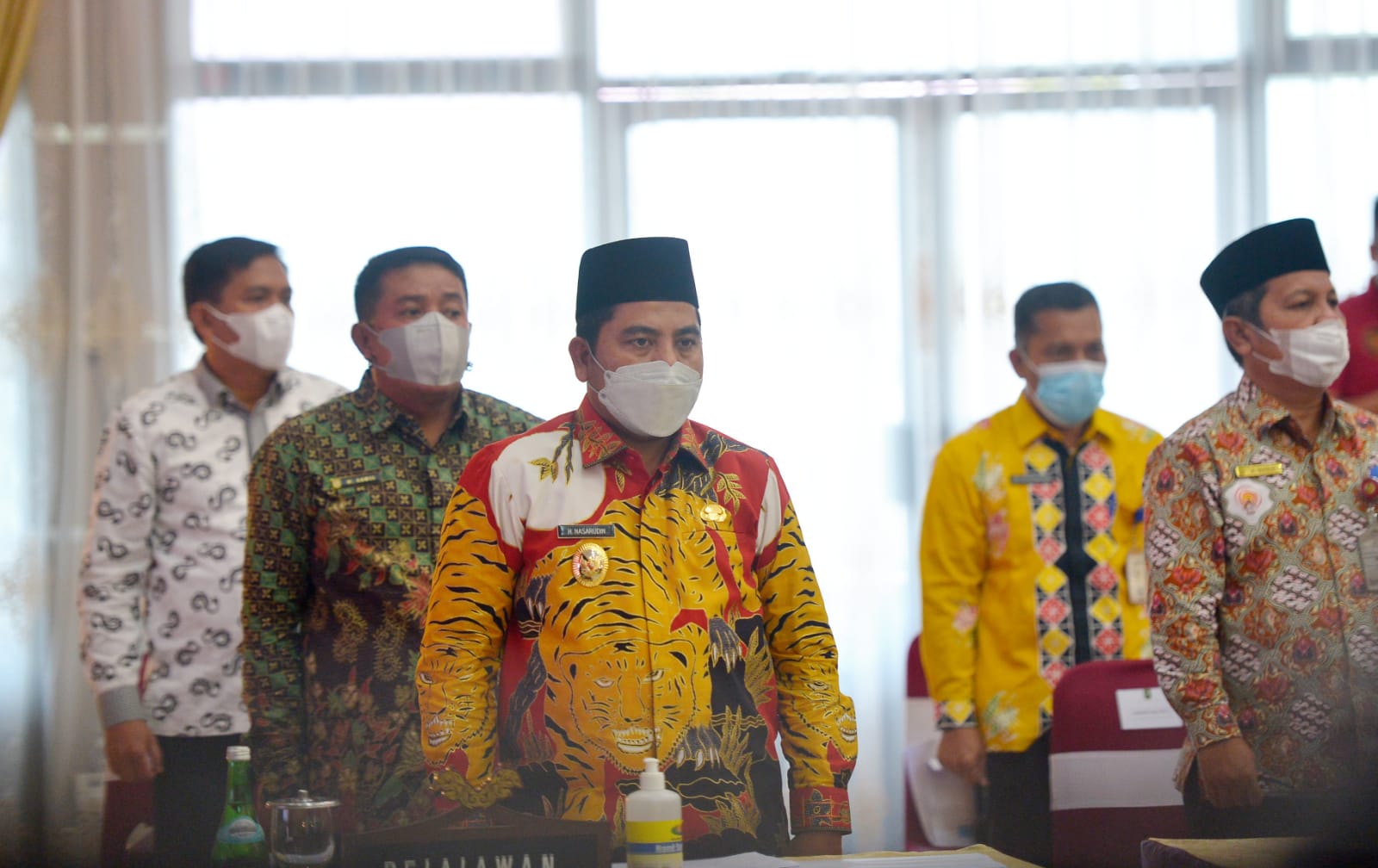 Wakil Bupati Pelalawan Hadiri Monitoring, Evaluasi Program dan Kegiatan Strategis Provinsi Riau