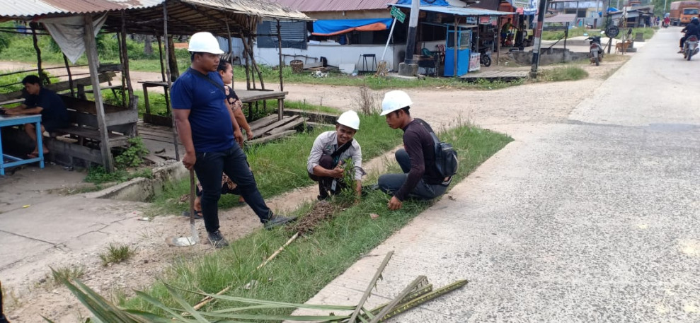 Apical Dumai, Pemuda Pancasila,PEKAT IB ,Serikat Pekerja dan Warga  Budayakan Semangat Gotong Royong