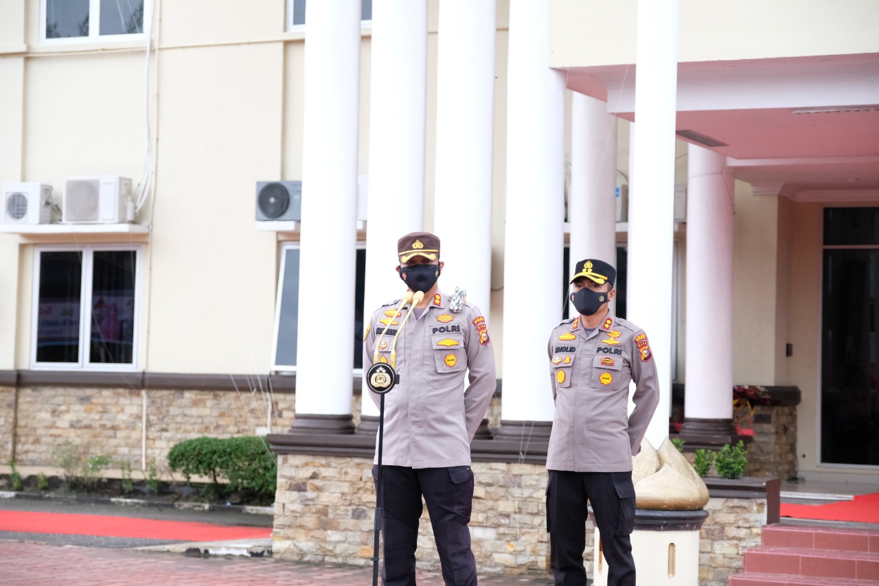 Pisah Sambut Kapolres Dumai Dari AKBP Andri Ananta Yudhistira,S.K.M.H Kepada AKBP Muhamad Kholid S.I.K