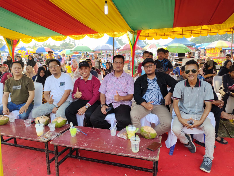 Camat Bukit Kapur Agus Gunawan, S.Sos Menggelar Acara Seni Budaya dan Ekspo