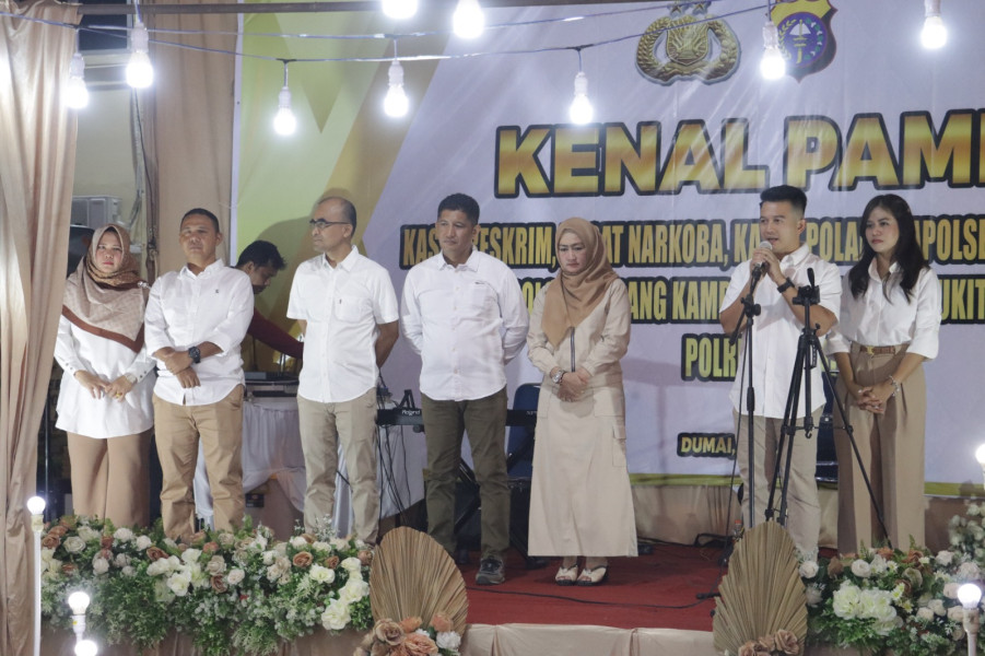 Polres Dumai Jajaran Polda Riau Menggelar Acara Kenal Pamit Dalam Rangka Serah Terima Jabatan (Sertijab)