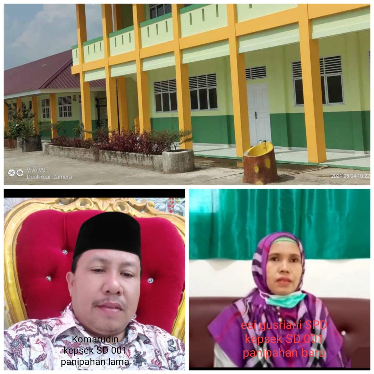 Diduga Ada Indikasi Penyimpangan, Mantan Kepsek SDN 001 Panipahan Sampai Saat Ini Belum Menyerahkan Buku Rekening Dana Bos Kepihak Sekolah. 