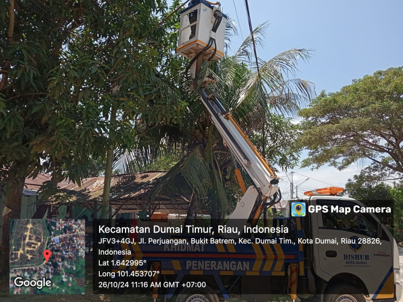 Dishub Kota Dumai Bergerak Cepat  Melayani Keluhan Masyarakat
