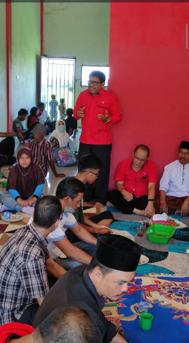 Peringati HUT PDIP Ke-49, DPC PDIP Abdya Gelar Santunan Anak Yatim 