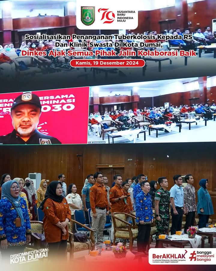 Kepala Dinas Kesehatan Kota Dumai dr. Syaiful, MKM Mengungkap Bahwa Penanganan Tuberkolosis Memerlukan Prosedural Yang Baik Dan Matang