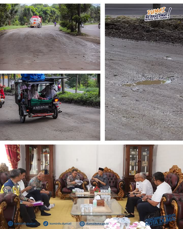 Kerusakan di Jalan Soekarno Hatta di Rencanakan Perbaikan  Dalam Waktu Dekat.