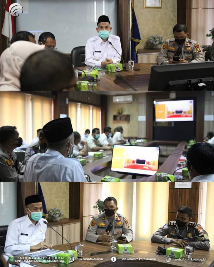 Rapat Persiapan Kunker Menteri ATR BPN RI di Kota Dumai, Walikota: Semoga Lancar dan Berkesan