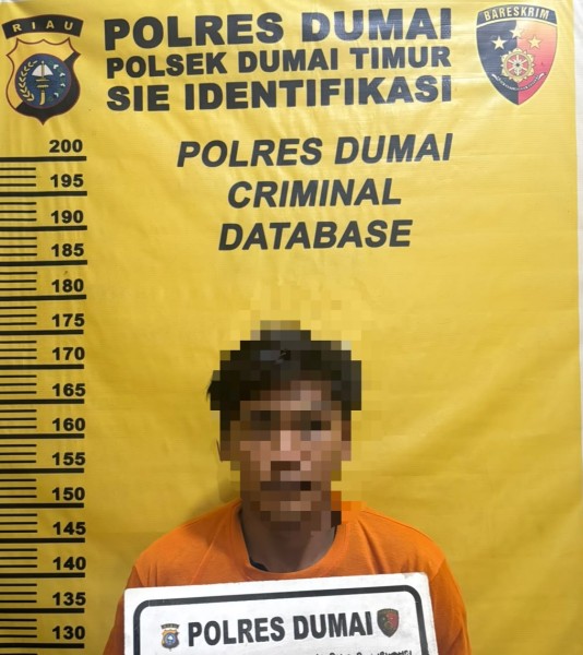Polsek Dumai Timur Berhasil Amankan Terduga Pelaku Penggelapan Sepeda Motor di Medan.