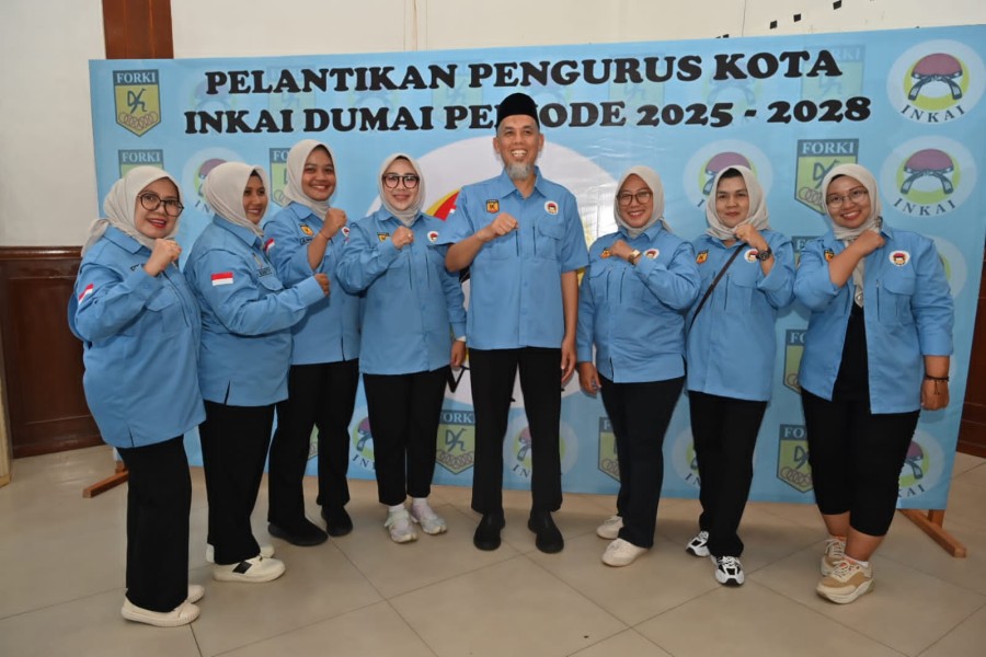 Pengurus INKAI Kota Dumai Periode 2025/2028 Resmi di Lantik Oleh Pengprov INKAI Riau