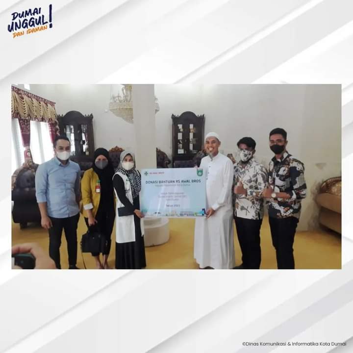 Perwakilan Pihak RS. Awal Bross Kunjungi Wali Kota Dumai, Terkait Bantuan DIC 