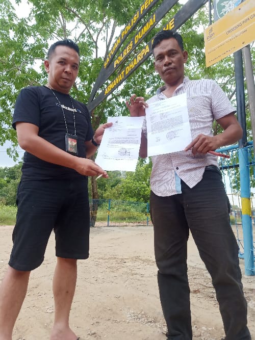 Supianto (49),Salah Seorang Warga Rupat Melaporkan Aksi Pemukulan Terhadap Dirinya