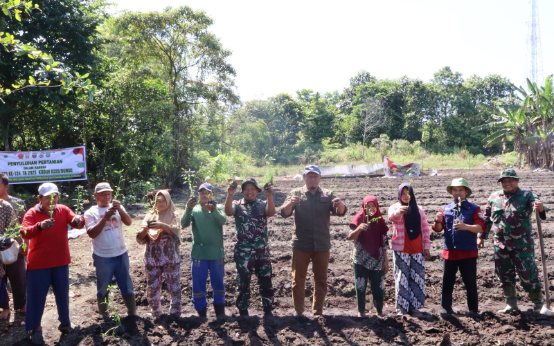 TMMD ke-124 Kodim 0320 Dumai Bertujuan  Meningkatkan Pengetahuan dan Keterampilan Masyarakat di Berbagai Bidang.