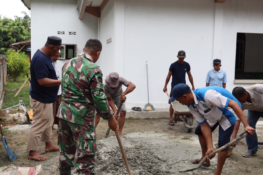Tentara Manunggal Membangun Desa (TMMD) ke-124